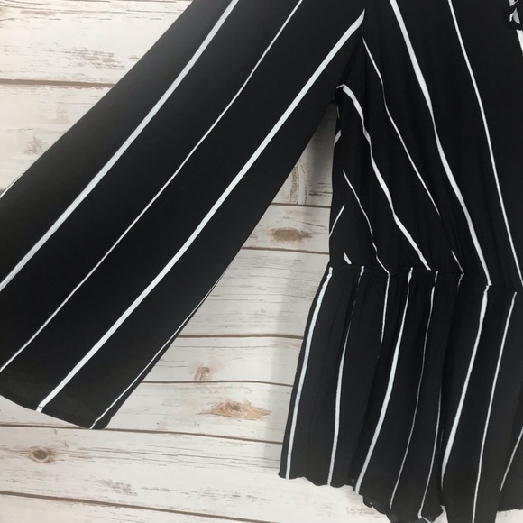 BOBBI ROCCO STRIPED ROMPER SIZE LARGE - Picture 4 of 5